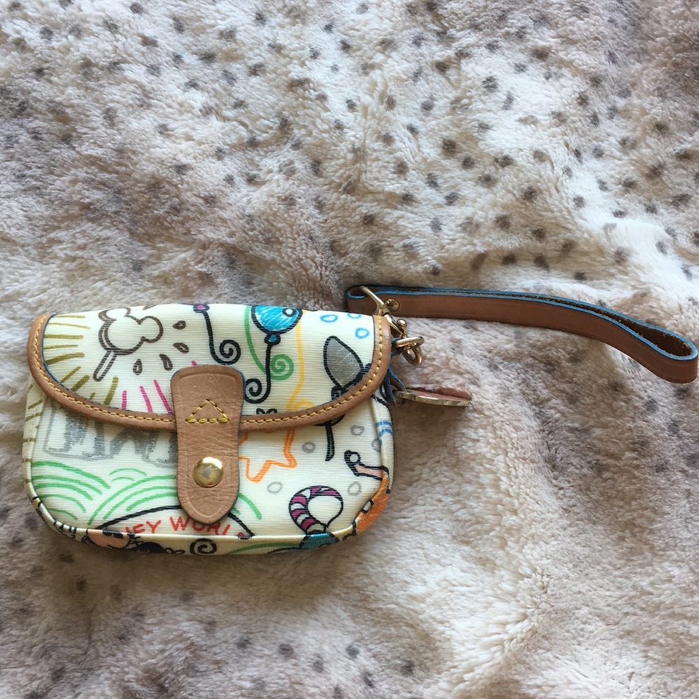 Unique Disney Dooney and Bourke wristlet
